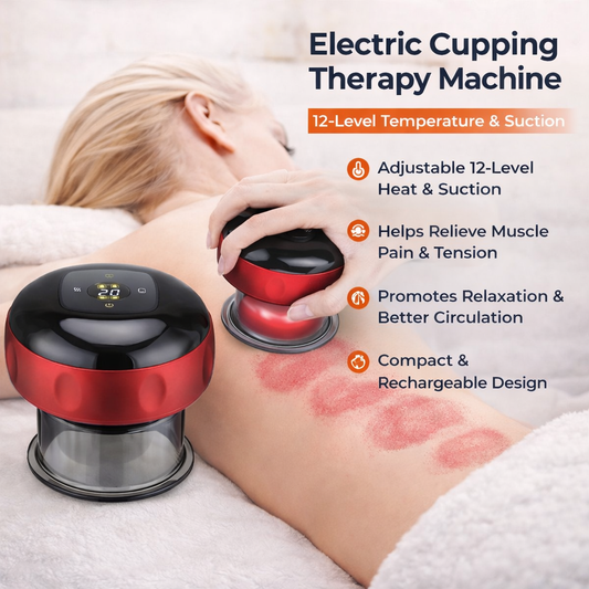 Experience Advanced Pain Relief at Home with the Electric Cupping Therapy Machine